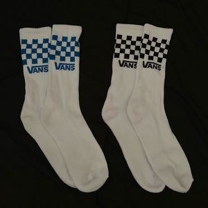 Vans checkered socks (2 pack)